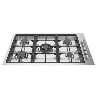 Foto 3 | Parrilla Gas Empotre Whirlpool Wp3550s De 86 Cm 5 Quemadores Acer