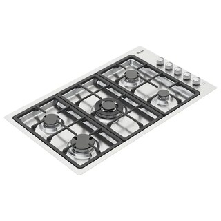 Foto 4 | Parrilla Gas Empotre Whirlpool Wp3550s De 86 Cm 5 Quemadores Acer