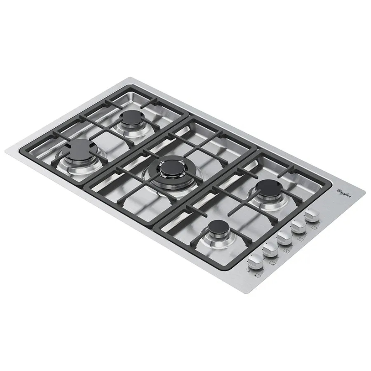 Foto 6 pulgar | Parrilla Gas Empotre Whirlpool Wp3550s De 86 Cm 5 Quemadores Acer