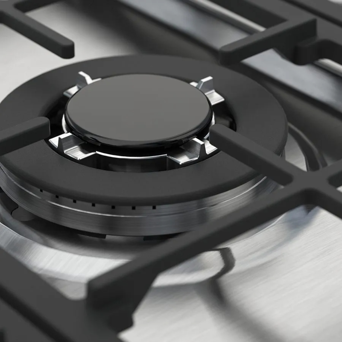 Foto 7 | Parrilla Gas Empotre Whirlpool Wp3550s De 86 Cm 5 Quemadores Acer