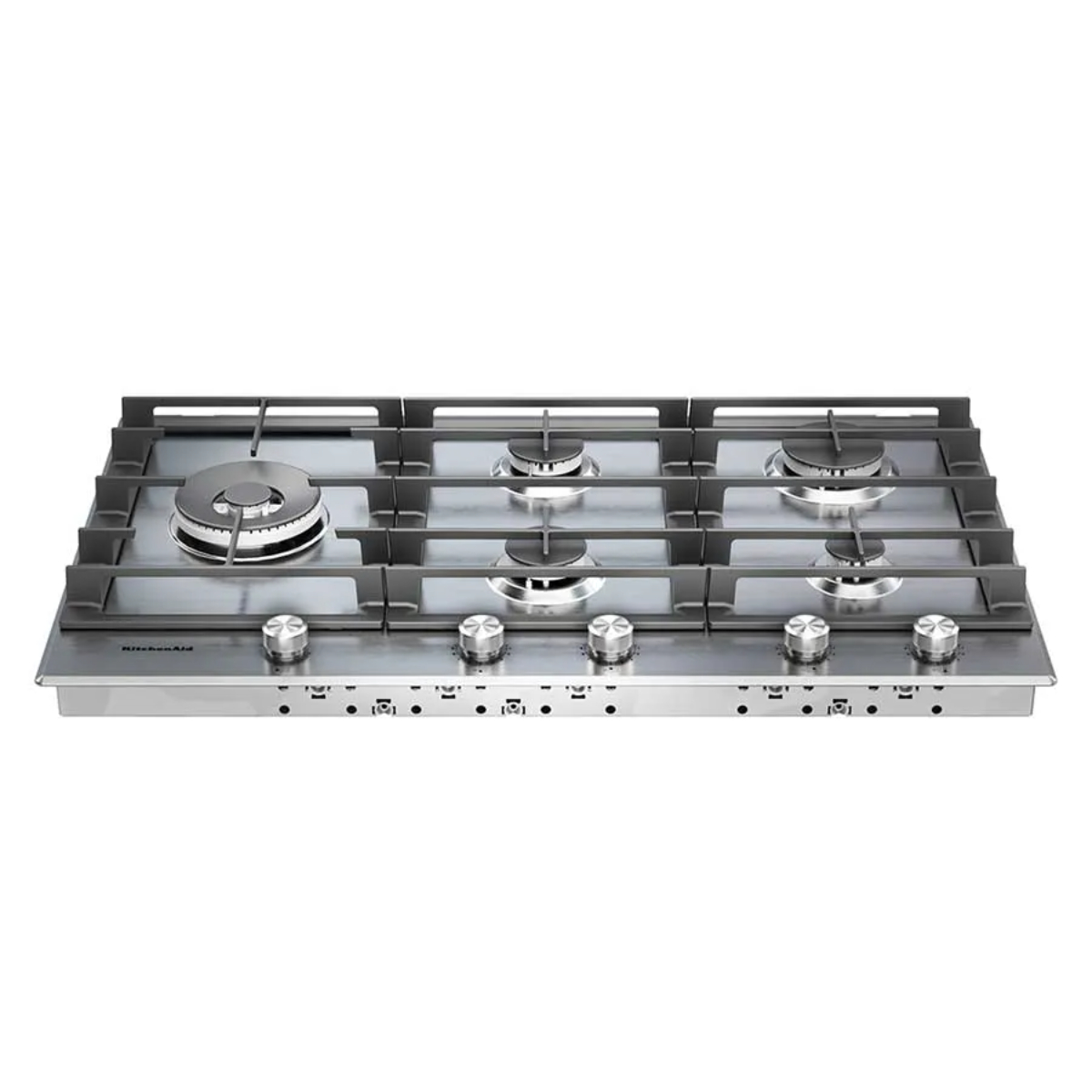 Foto 4 pulgar | Parrilla Gas Empotre Kitchenaid Kcgs256kss De 90 Cm En Acero Inox
