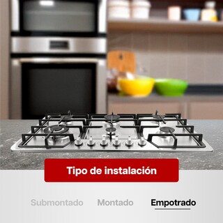 Foto 6 | Parrilla Empotrable Maxims de Gas de 6 Quemadores