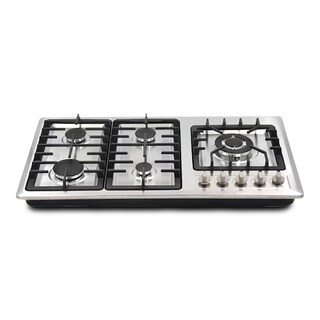 Foto 1 | Parrilla de Gas Maxims JZBS5A90 Acero Inoxidable 5 Quemadores Empotrable