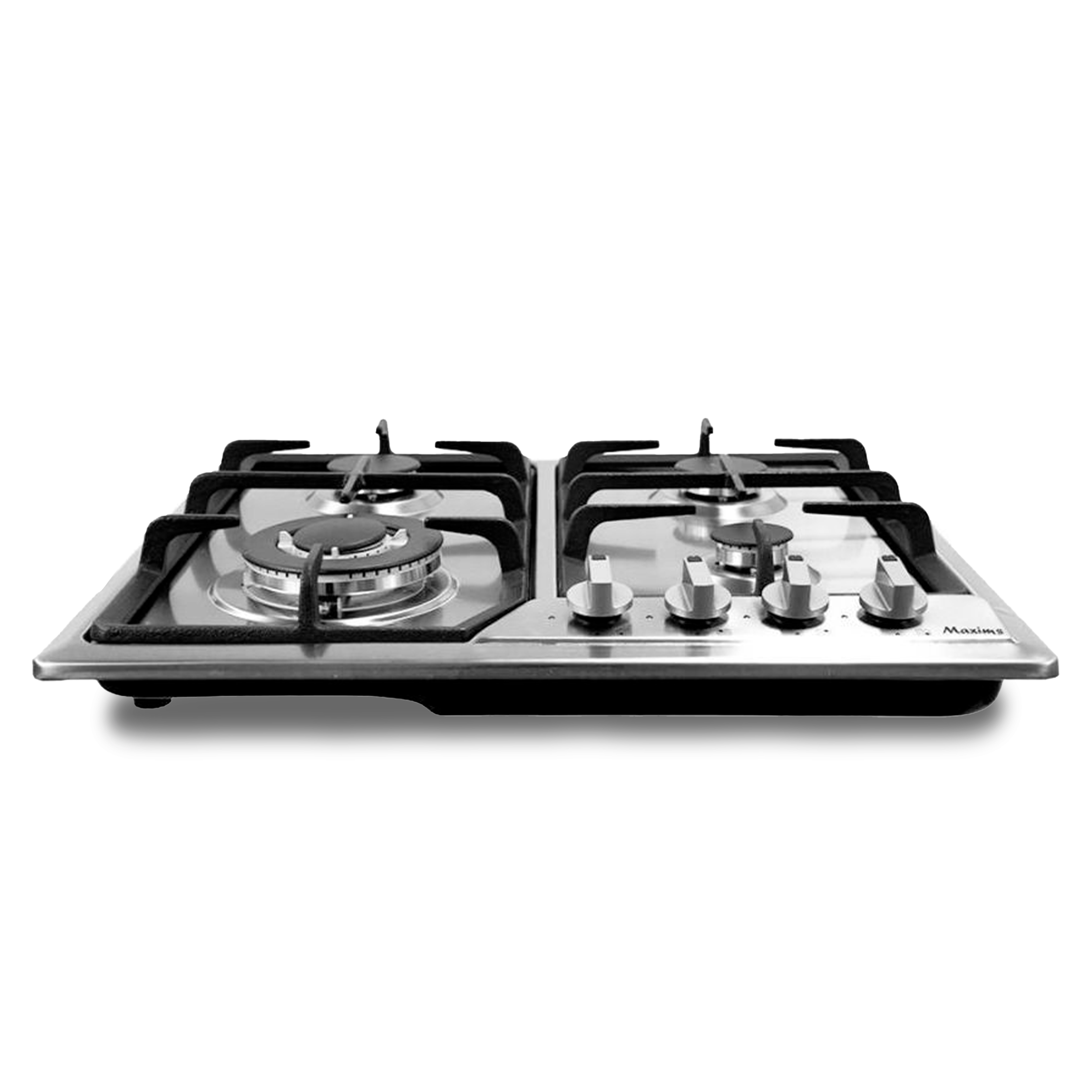 Foto 1 | Parrilla de Gas Maxims 4 Quemadores de Hierro Empotrable de Acero Inoxidable
