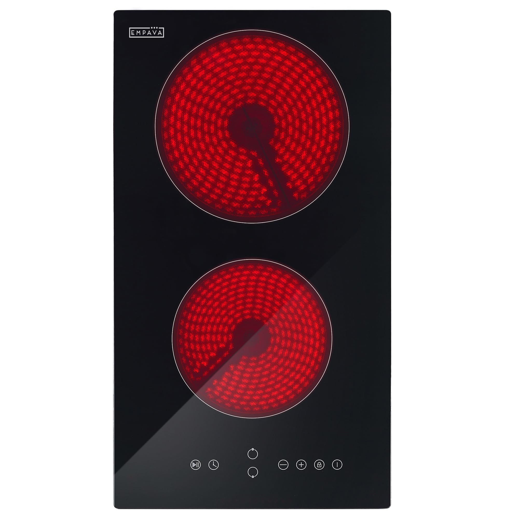 Estufa Eléctrica Infrarroja Cooktop Empava 3000w Con 2 Quemadores - Venta Internacional.