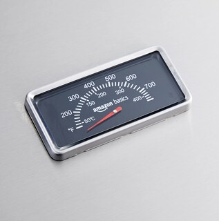 Foto 4 | Parrilla De Gas Amazon Basics, Independiente, 4 Quemadores, 52.000 Btu - Venta Internacional.