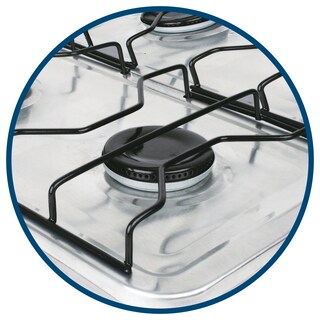 Foto 3 | Parrilla Estufa De Mesa Aksi 4 Quemadores Acero Inoxidable