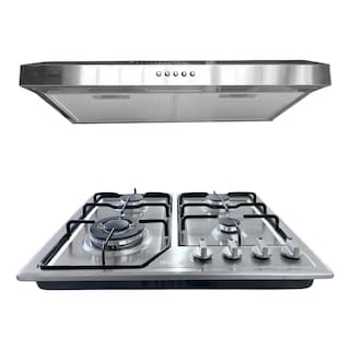 Foto 1 | Parrilla de Gas con 4 Quemadores Maxims y Campana 60 cm