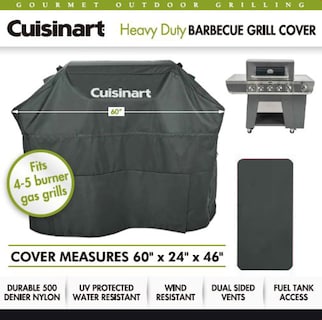 Foto 4 | Cubierta Para Parrilla De Gas Cuisinart Cgwm-040, De Alta Resistencia, 4-5 Quemadores - Venta Internacional.