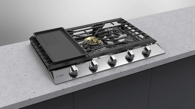 Foto 4 | Estufa A Gas Fotile Gls30501 De Acero Inoxidable De 30 Pulgadas Con 5 Quemadores - Venta Internacional.