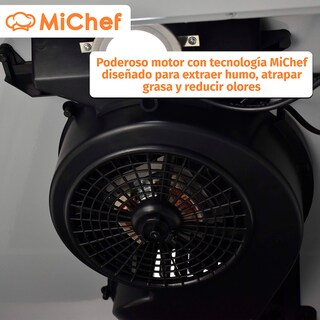 Foto 4 | Combo Rotini Parrilla Scappi 60 Cm Empotrable De Acero Inoxidable Campana De Pared Aria G-60 Cm