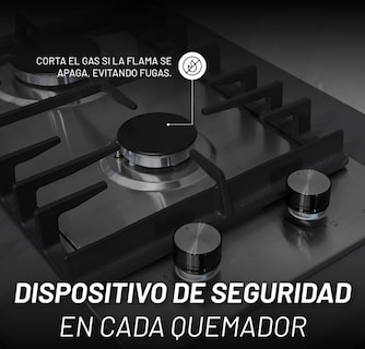Foto 2 | Parrilla De Gas De Vacero Inoxidable Con 2 Quemadoresincluye Espreas Para Gas Natural Y Dispositivo De Seguridad