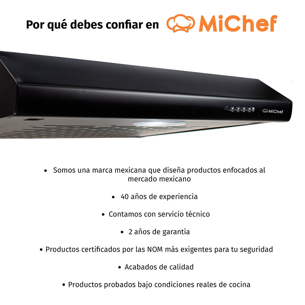 Foto 5 | Combo Fusilli Parrilla 60 Cm Con 4 Quemadores Negro  Mate Y Campana Negra De Pared 60cm