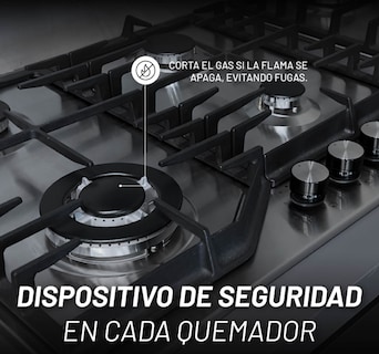 Foto 2 | Parrilla De Gas De Acero Inoxidable Con 4 Quemadores Incluye Espreas Para Gas Natural Y Dispositivo De Seguridad