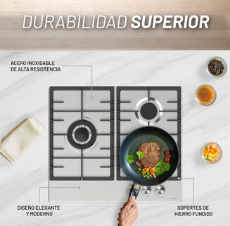 Foto 3 | Nuur Parrilla A Gas 3 Quemadores Ai Parga3ai
