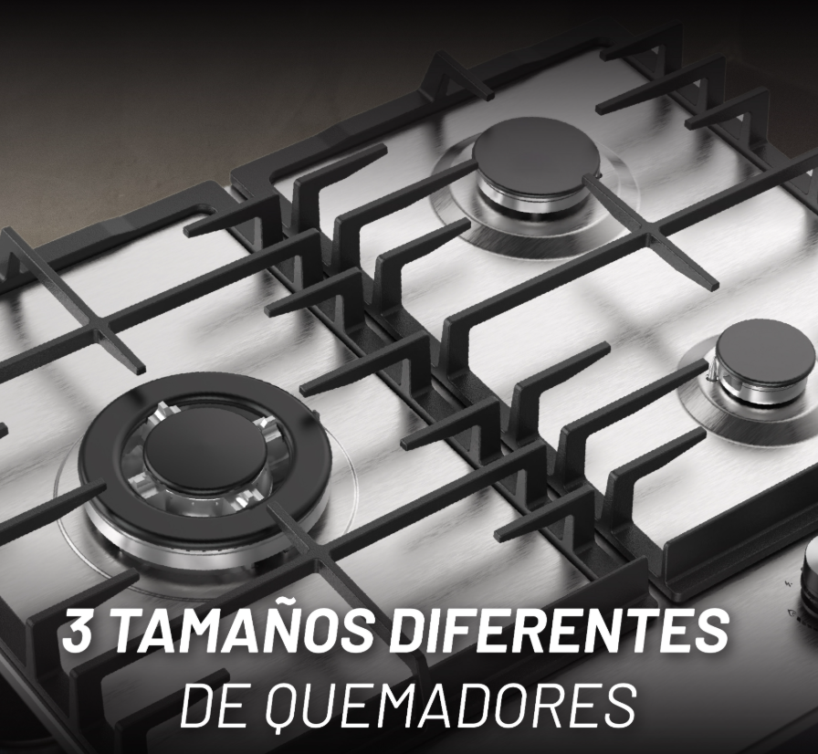 Foto 4 | Nuur Parrilla A Gas 3 Quemadores Ai Parga3ai