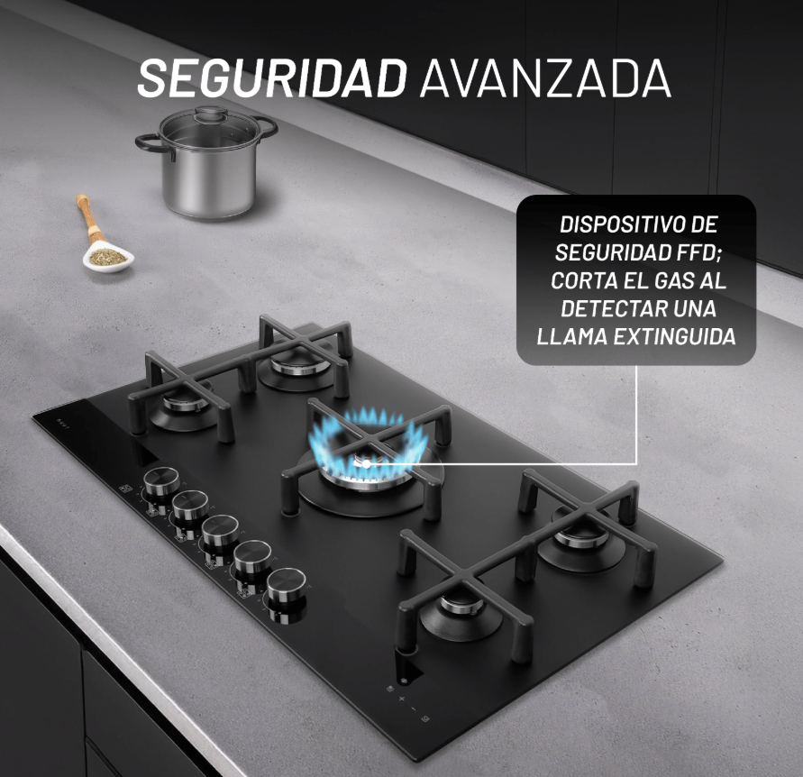 Foto 4 pulgar | Nuur Parrilla De Gas Inteligente De Vt Parga5vmint