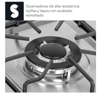 Foto 4 | Parrilla Empotrable 51 cm de Gas color Gris