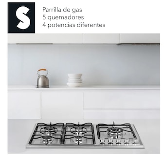 Foto 5 | Parrilla Empotrable 51 cm de Gas color Gris