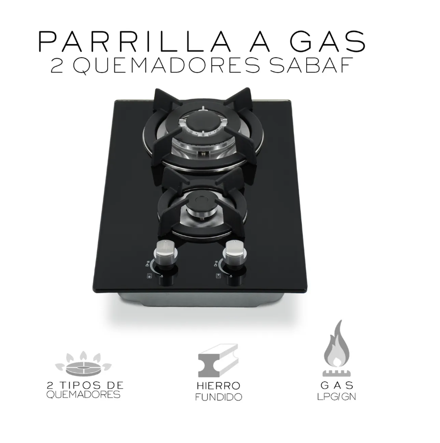 Foto 3 pulgar | Parrilla Empotrable 51 cm Negra