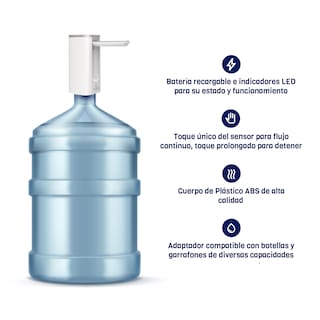 Foto 6 | Tetera Eléctrica Con Infusor 1.7 Litros De Vidrio Templado Con Luz Led + Dispensador De Agua Inteligente Naesi