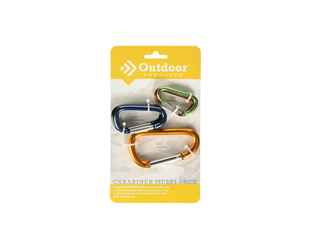 Foto 2 pulgar | Mosquetones Outdoor CAK003WM-ZZZ Multicolor de Acero