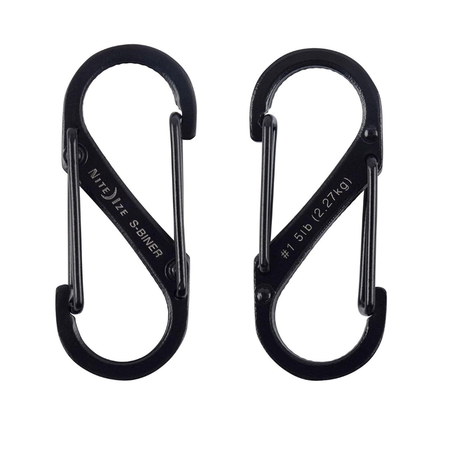 Foto 2 pulgar | Mosquetón Doble Nite Ize SB1-2PK-01 color Negro