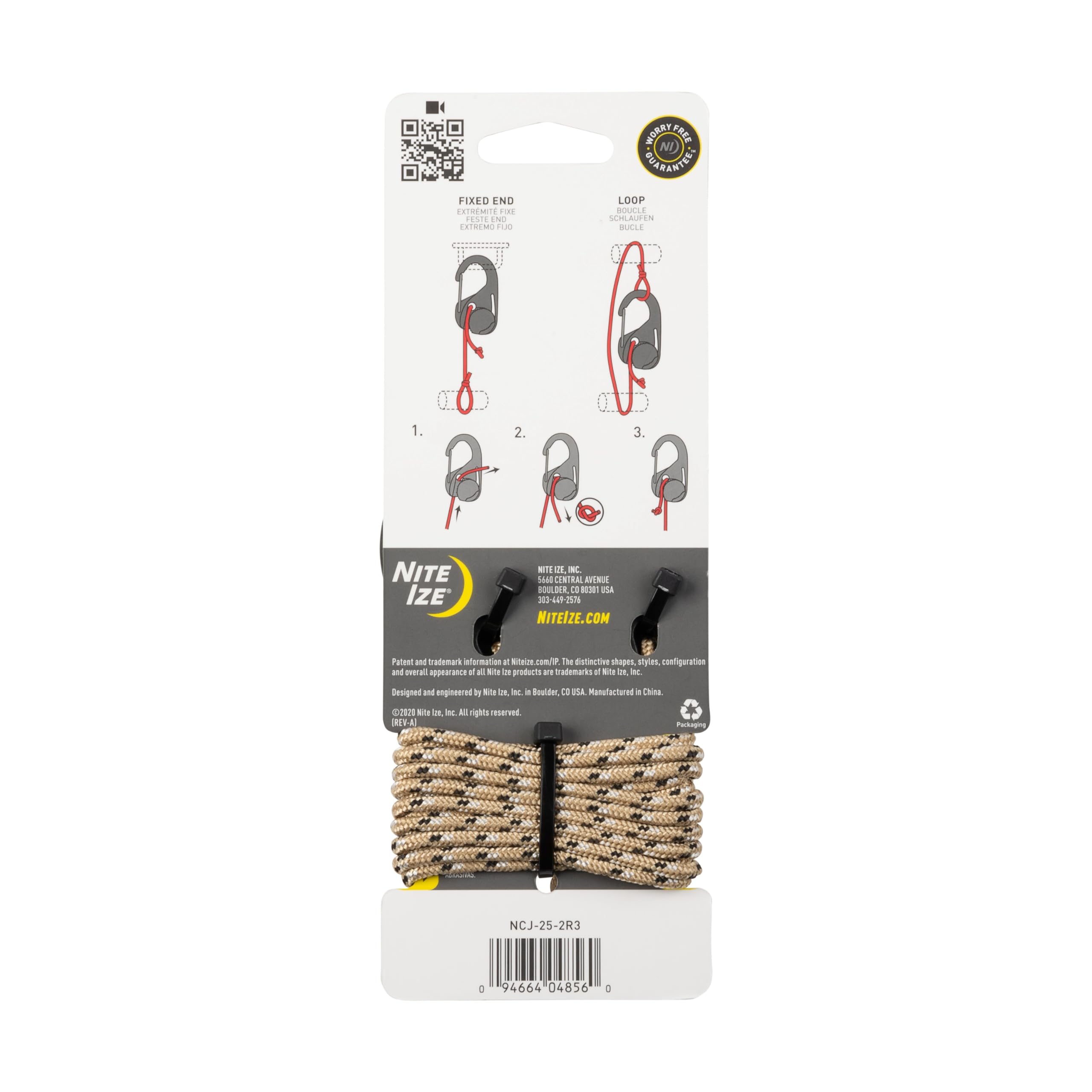 Foto 3 pulgar | Tensor De Cables Nite Ize Camjam Con Cuerda De 8 Pies, 6 Unidades (paquete De 3) - Venta Internacional.