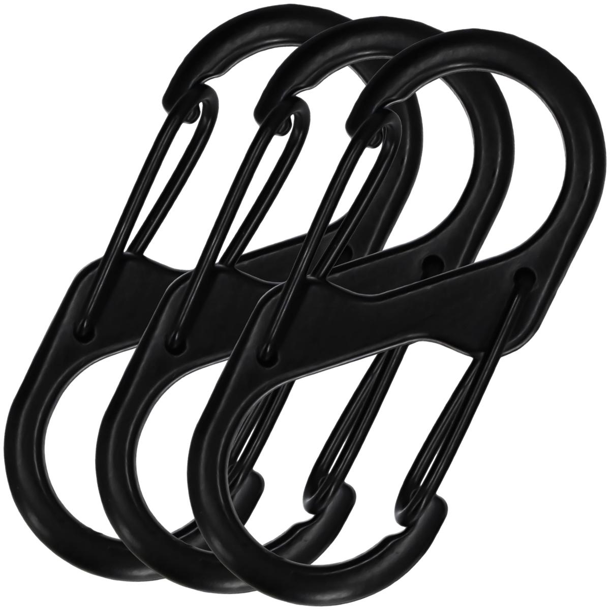 Foto 2 pulgar | Ganchos En S Mxdud-003 3piezas Ventdepot Negro