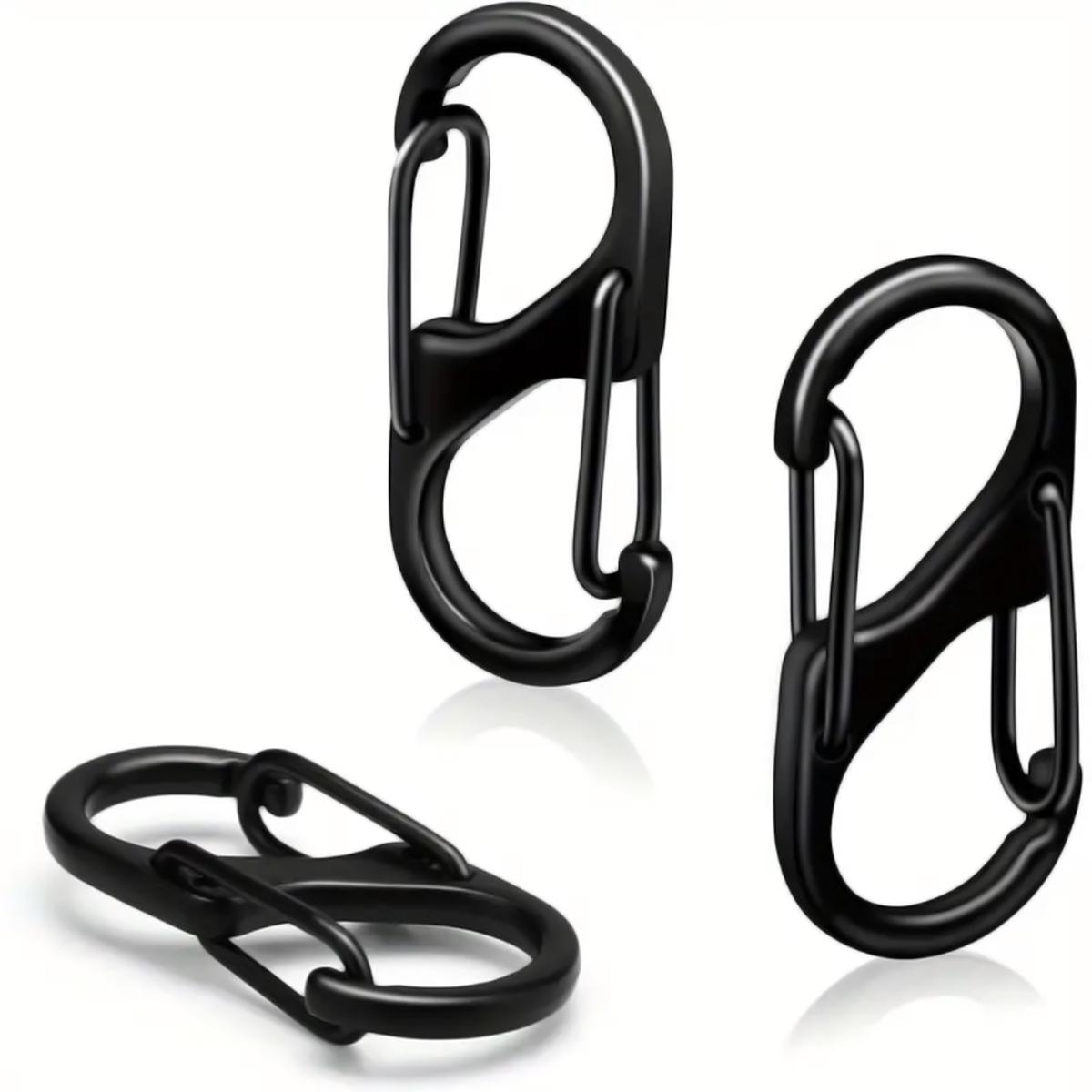 Foto 4 pulgar | Ganchos En S Mxdud-003 3piezas Ventdepot Negro