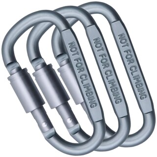 Foto 1 | Mosquetones Grandes Mxgip-003 3piezas Ventdepot Gris
