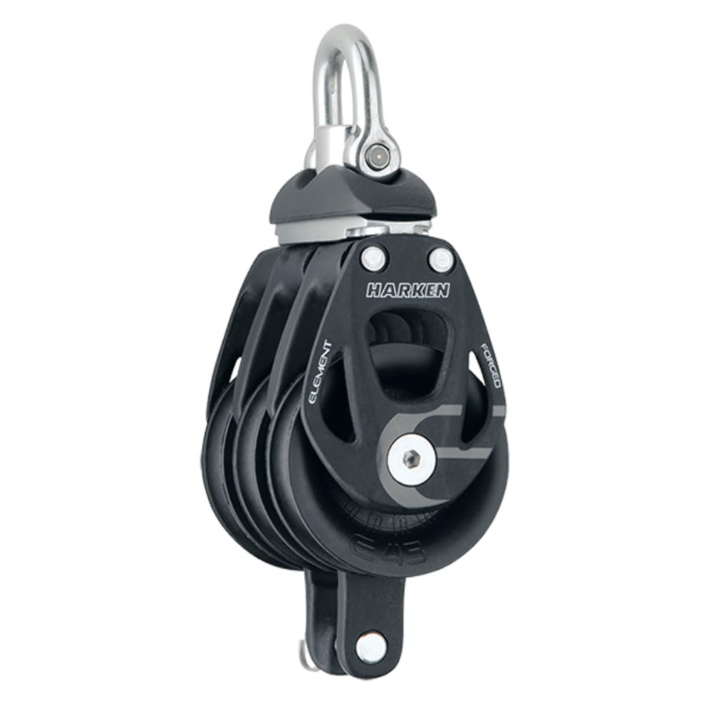 Foto 3 pulgar | Elemento Triple Block Harken De 45 Mm Con Rótula Y Soporte Giratorio - Venta Internacional.