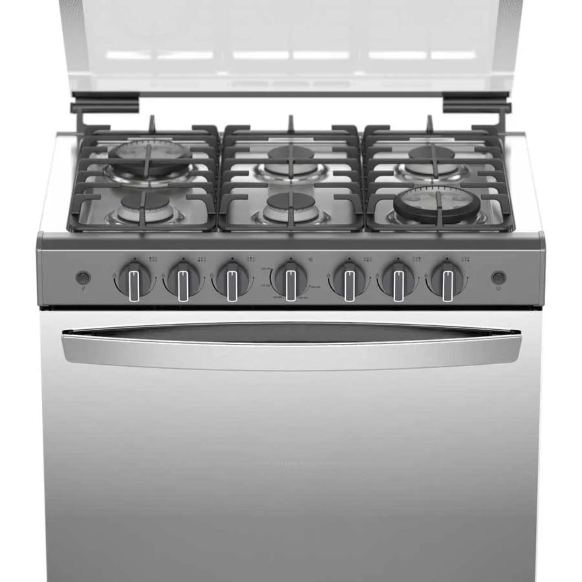 Foto 4 pulgar | Estufa De Gas Empotre Acros Abr7140g De 80 Cm (31'') Color Tittanio