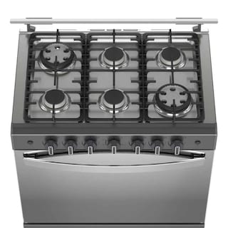 Foto 4 | Estufa De Gas Empotre Acros Abr7140g De 80 Cm (31'') Color Tittanio