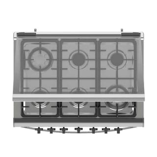 Foto 7 | Estufa De Gas Empotre Acros Abr7140g De 80 Cm (31'') Color Tittanio