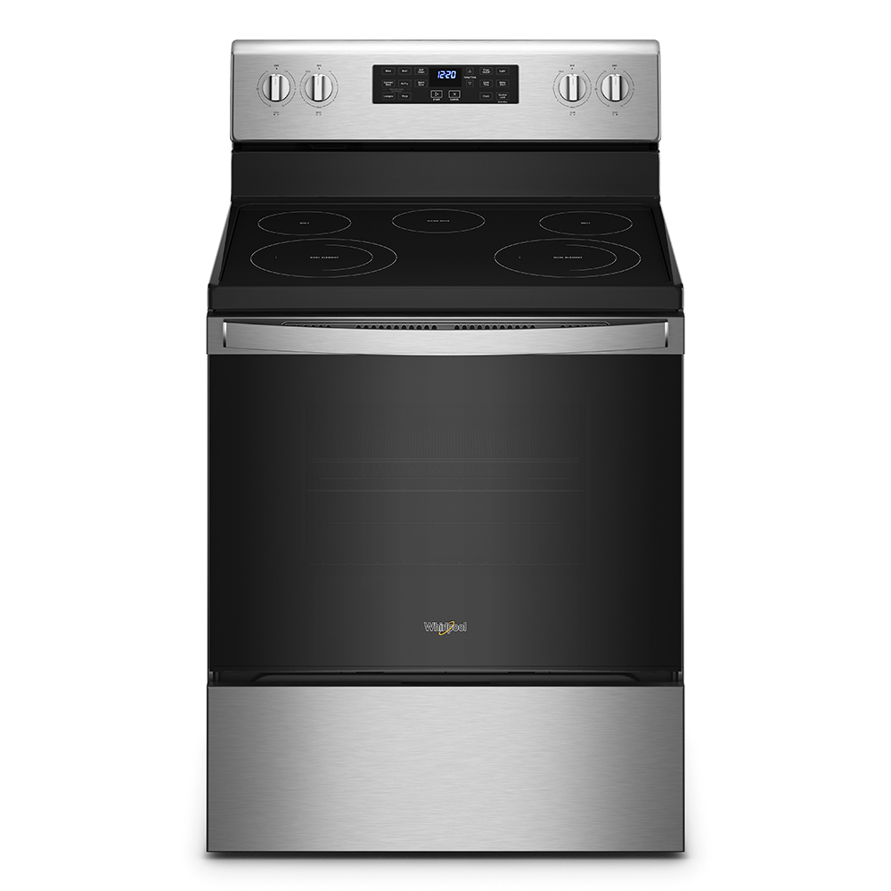 Estufa Eléctrica 30'' Airfry Gris Whirlpool Wfe535s0lz