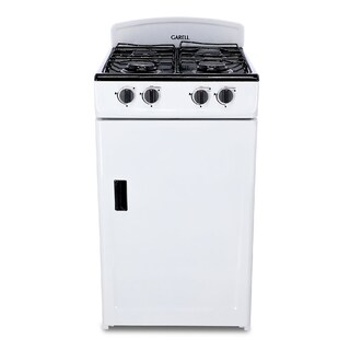 Foto 2 | Estufa de Piso Garell Pg4q-b 20‘’ con 4 Quemadores color Blanco