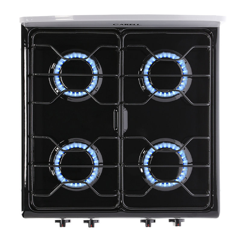 Foto 4 | Estufa de Piso Garell  Pg4q-b  20‘’ con 4 Quemadores color Blanco