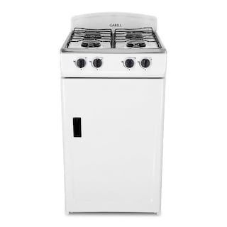 Foto 2 | Estufa de Piso Garell Pg4q-ig 20‘’ con 4 Quemadores color Blanco