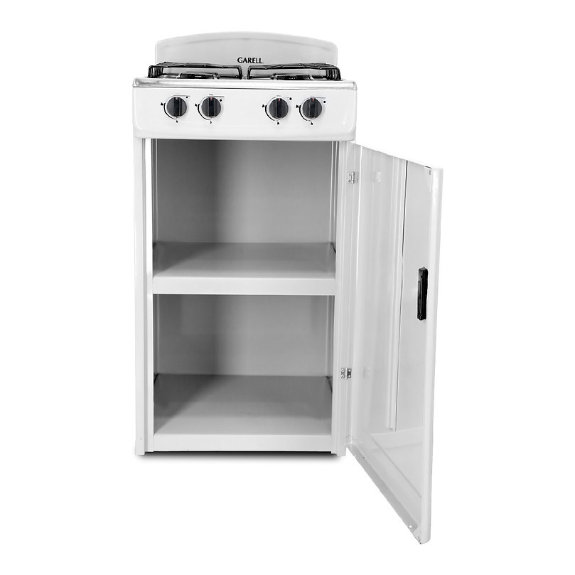 Foto 4 pulgar | Estufa de Piso Garell  Pg4q-ig  20‘’ con 4 Quemadores color Blanco