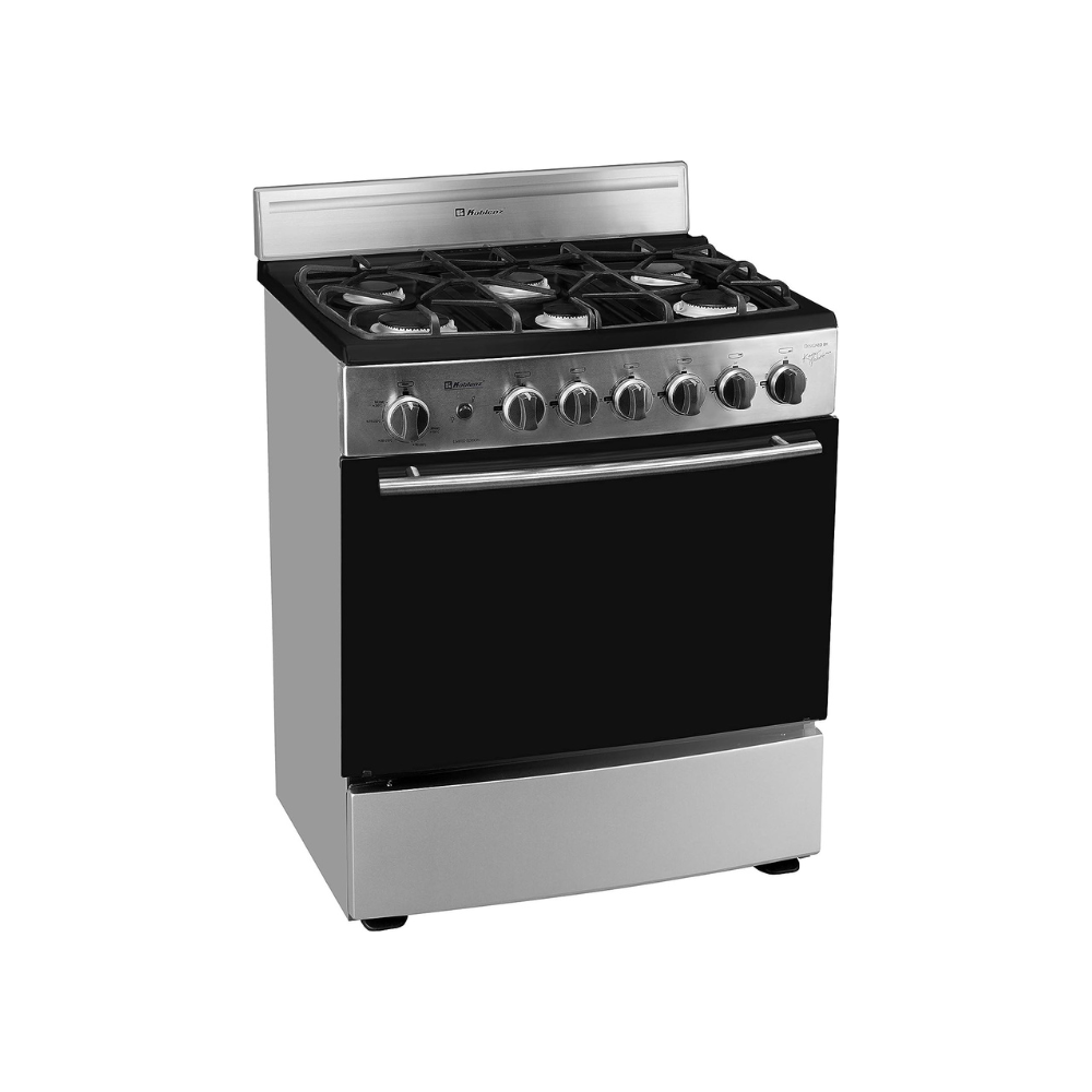 Estufa Koblenz EK501F Plata 6 Quemadores Niza Capelo Acero Inoxidable