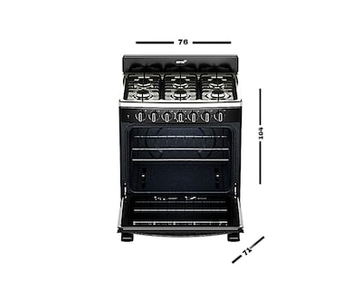 Foto 3 | Estufa Acros Afr4112b 30'' Negra