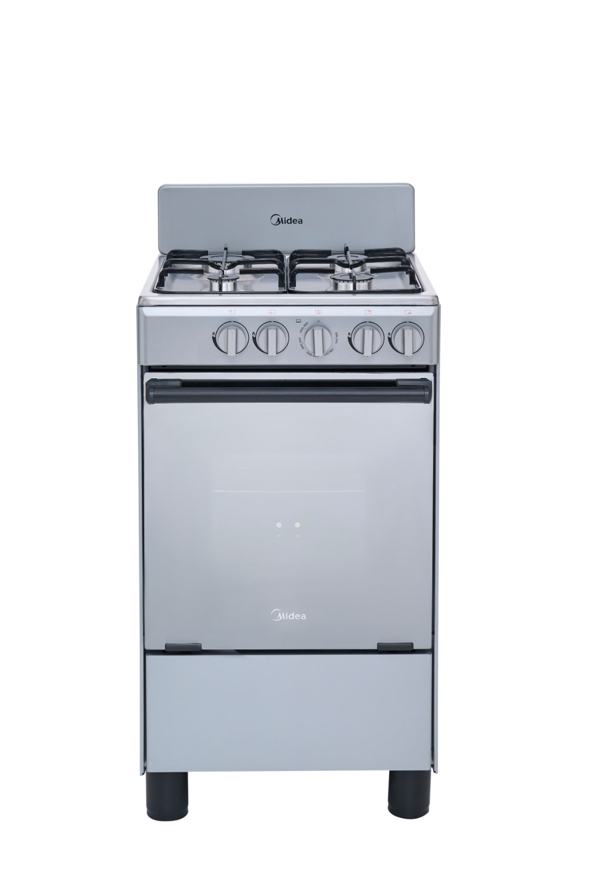 Estufa de Piso con Copete Midea 20'' Inoxidable Chef Silver $9,171