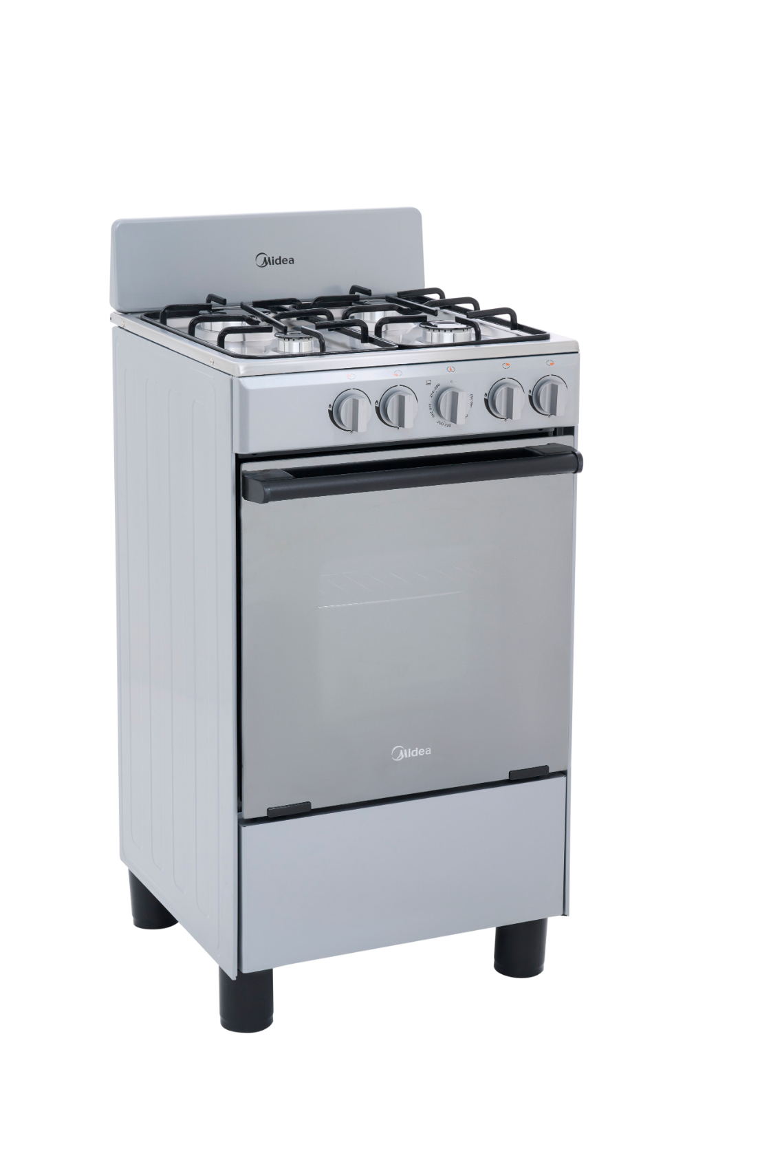 Foto 2 | Estufa de Piso con Copete Midea 20'' Inoxidable Chef Silver