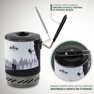Foto 7 | Estufa de Gas Hike Crew Portátil-Venta Internacional
