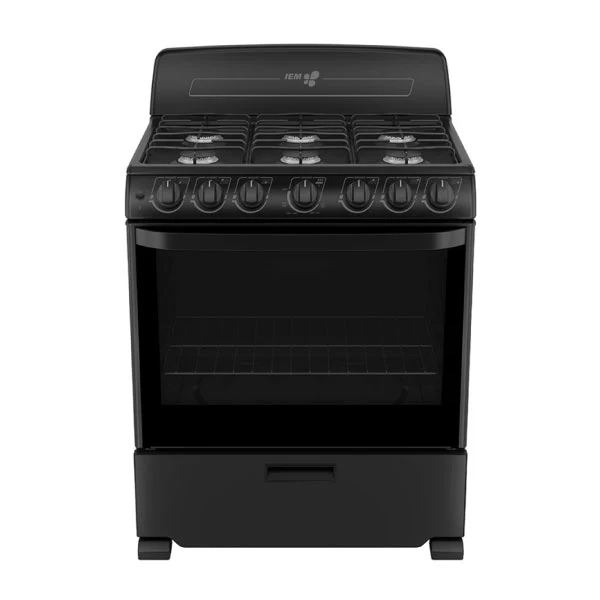 Foto 1 | Estufa De Piso Iem 76 Cm (30 Pulgadas) Negra