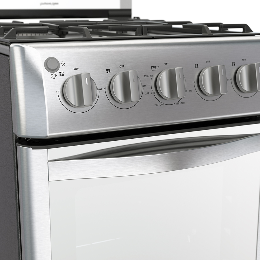 Foto 3 pulgar | Estufa Whirlpool De Piso 20'' Con 4 Quemadores De Gas Wwr7000s