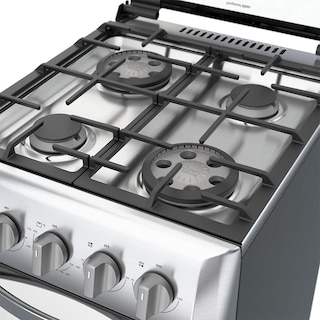 Foto 3 | Estufa Whirlpool De Piso 20'' Con 4 Quemadores De Gas Wwr7000s