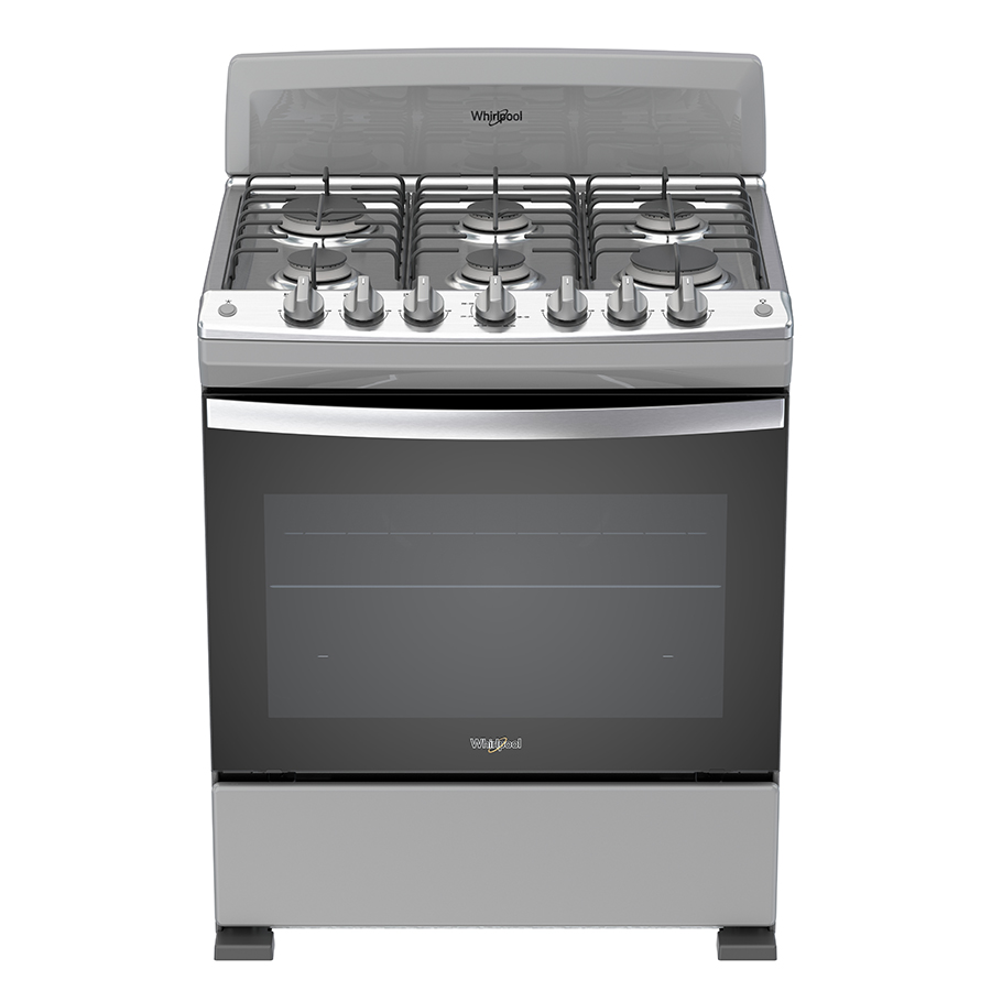 Foto 2 pulgar | Estufa Whirlpool Al Piso Gas Lp 30'' Gris Acero Wfr3000d
