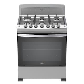 Foto 1 | Estufa Whirlpool Al Piso Gas Lp 30'' Gris Acero Wfr3000d